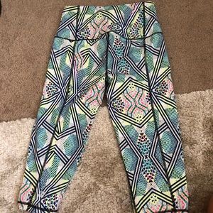Victoria’s Secret patterned yoga pants